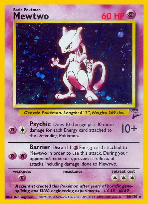 Mewtwo - Base Set 2 010/130