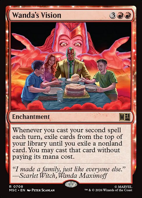 Wanda's Vision - Marvel crossover set MSC 0708 R