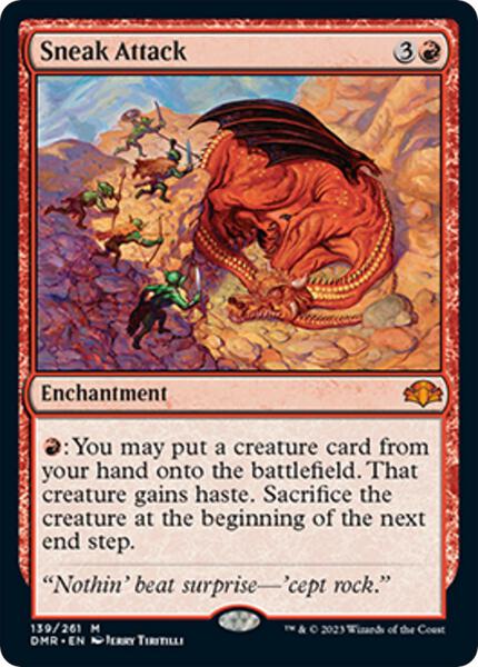 Sneak Attack - Dominaria Remastered 139