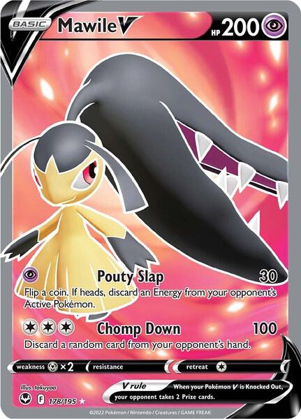 Mawile V (Full Art) - FOIL ★ SWSH12: Silver Tempest 178/195