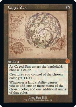 Caged Sun (Schematic) - The Brothers' War: Retro Frame Artifacts 72