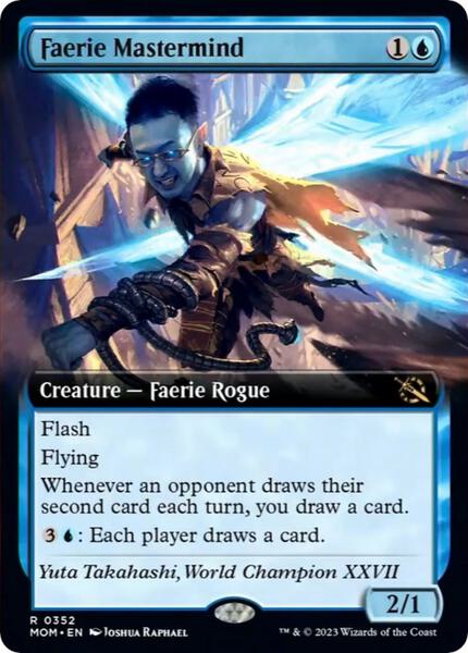 Faerie Mastermind (Extended Art) - March of the Machine 352