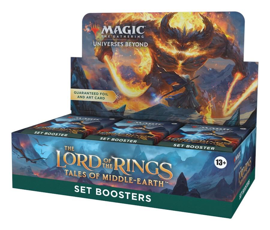 MTG: The Lord of the Rings: Tales of Middle-earth Set Booster Display