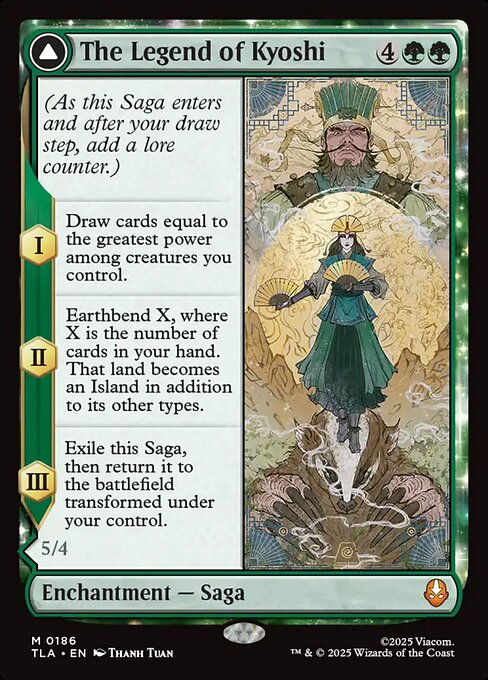 The Legend of Kyoshi - Avatar The Last Airbender TLA M 0186 (2025; Thanh Tuan art)