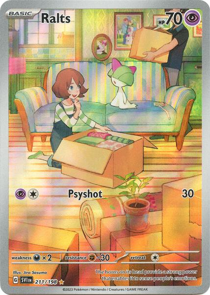 Ralts - 211/198 - FOIL ★ SV01: Scarlet & Violet Base Set 211/198