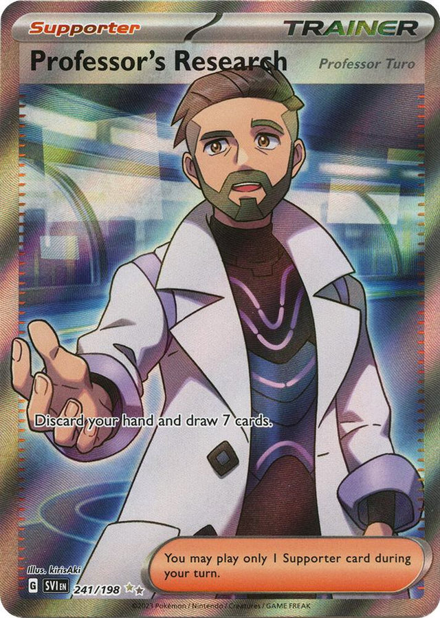 Professor's Research [Professor Turo] - 241/198 — SVI (Lightly Played)