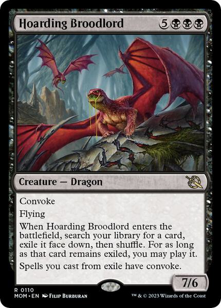 Hoarding Broodlord - FOIL ★ March of the Machine 110