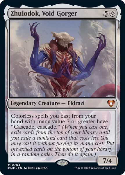Zhulodok, Void Gorger - FOIL ★ Commander Masters 704