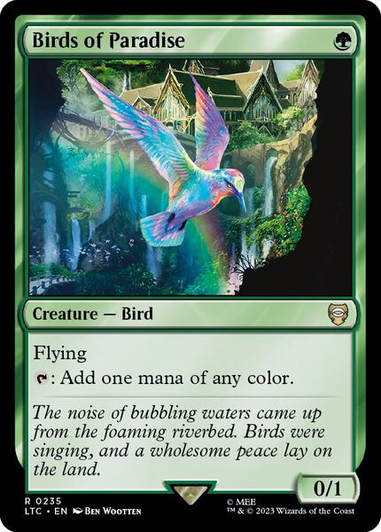 Birds of Paradise - Commander: The Lord of the Rings: Tales of Middle-earth 235