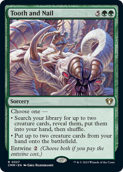 Tooth and Nail - Commander Masters 327