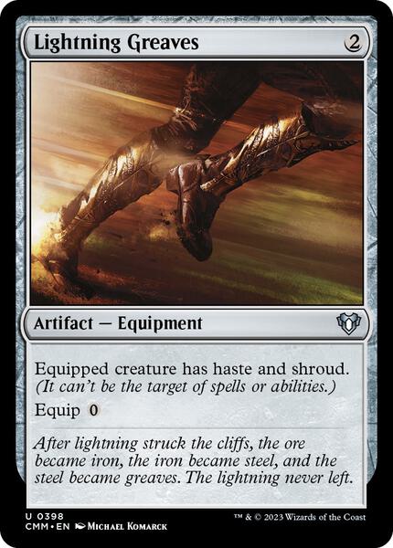 Lightning Greaves - Commander Masters 398