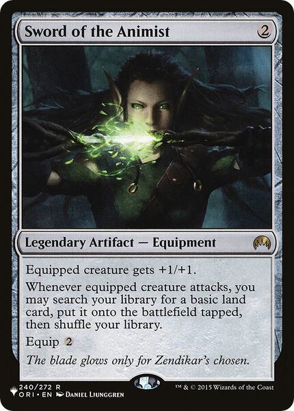 Sword of the Animist (ORI) - The List Reprints 240