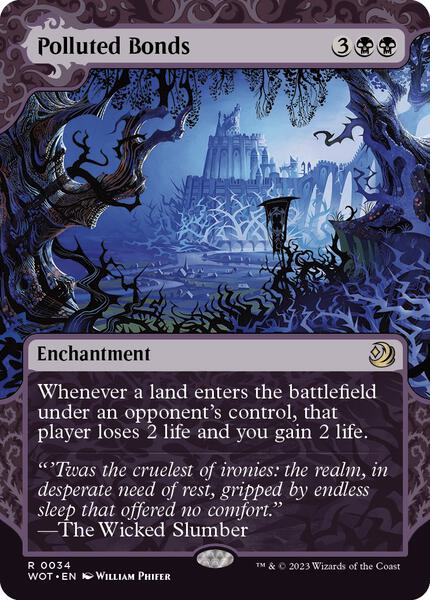 Polluted Bonds - Wilds of Eldraine: Enchanting Tales 34