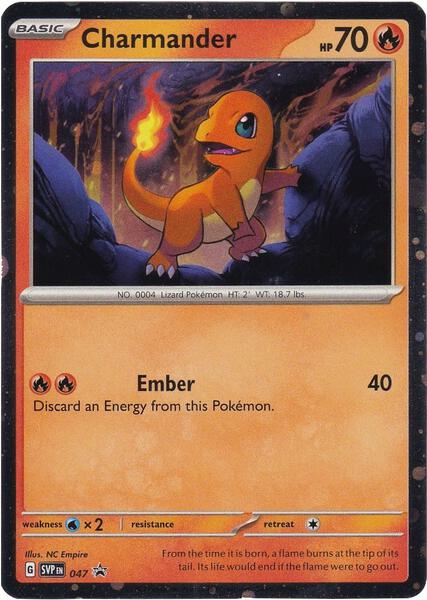 Charmander - 047 (Cosmos Holo) — SVP
