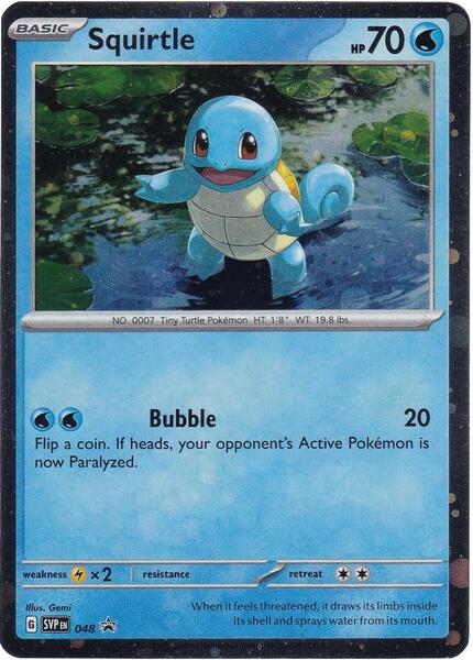 Squirtle - 048 (Cosmos Holo) — SVP