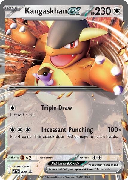 Kangaskhan ex - 055 - FOIL ★ SV: Scarlet & Violet Promo Cards 055