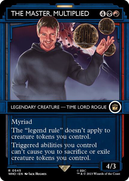 The Master, Multiplied (Showcase) - FOIL ★ Universes Beyond: Doctor Who 545