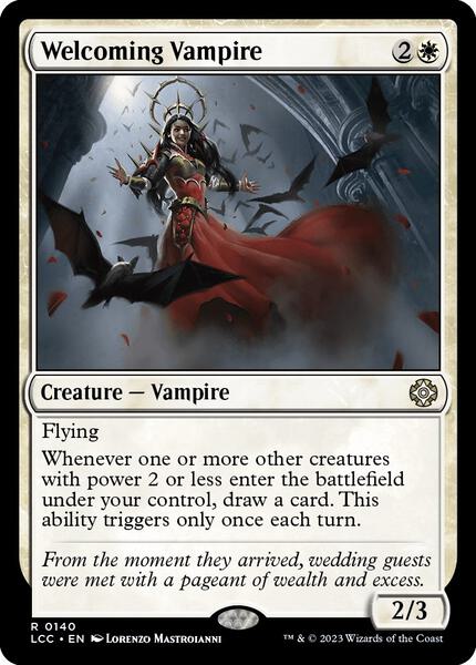 Welcoming Vampire - Commander: The Lost Caverns of Ixalan 140