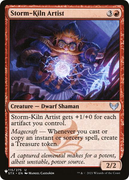 Storm-Kiln Artist (STX) - The List Reprints 115/275