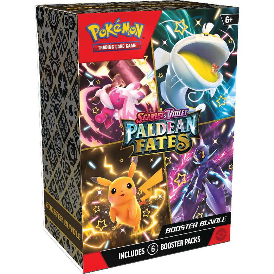 Pokemon: Scarlet & Violet - Paldean Fates Booster Bundle