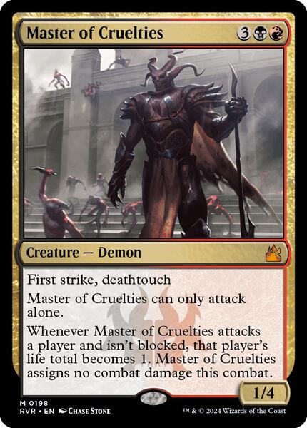 Master of Cruelties - FOIL ★ Ravnica Remastered 198