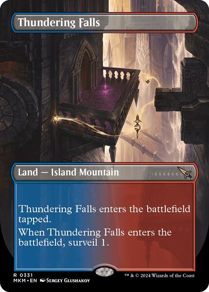 Thundering Falls (Borderless) - FOIL ★ Murders at Karlov Manor 331