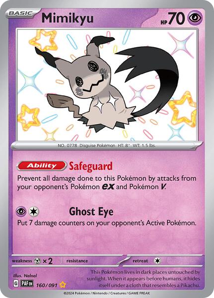 Mimikyu -160/091 — PAF
