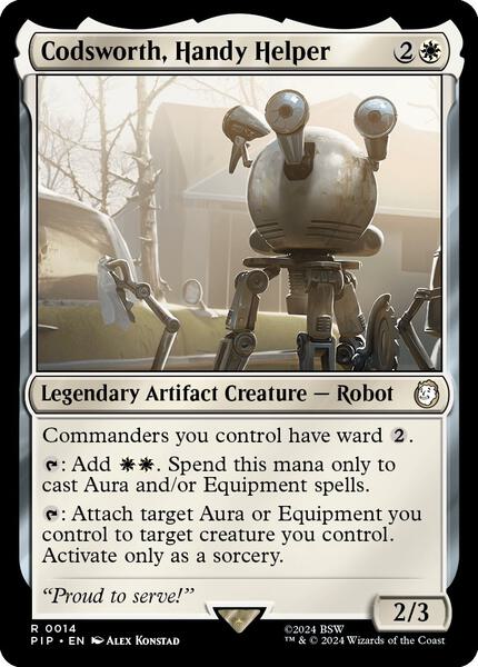 Codsworth, Handy Helper - Universes Beyond: Fallout 14
