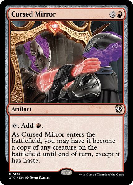 Cursed Mirror - Commander: Outlaws of Thunder Junction 161