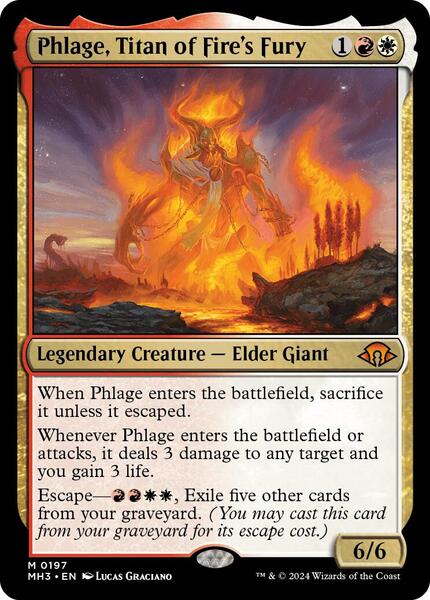 Phlage, Titan of Fire's Fury - Modern Horizons 3 197