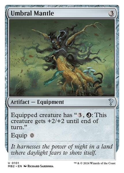 Umbral Mantle (White Border) - Mystery Booster 2 101