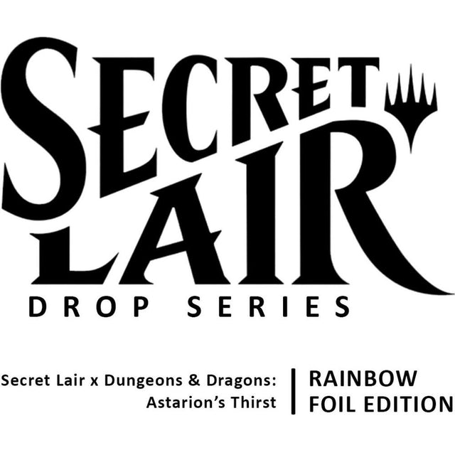 MTG: Secret Lair x Dungeons & Dragons, Astarion's Thirst Rainbow Foil