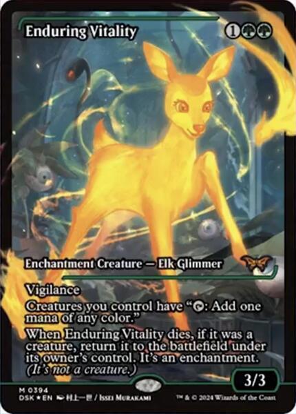 Enduring Vitality (Showcase) - FOIL ★ Duskmourn: House of Horror 394