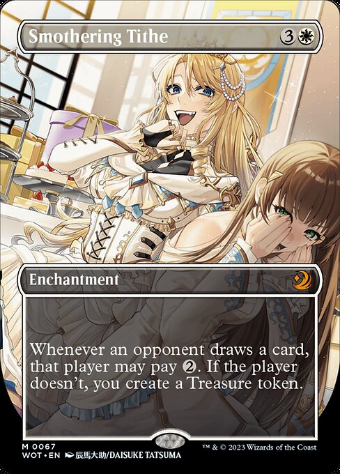 Smothering Tithe (Anime Borderless) - Wilds of Eldraine: Enchanting Tales