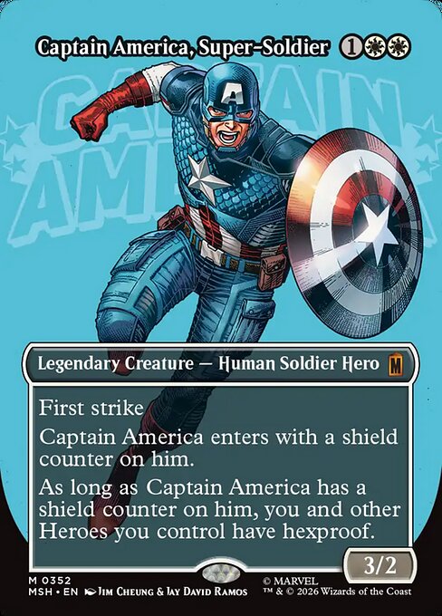 Captain America, Super-Soldier — MSH