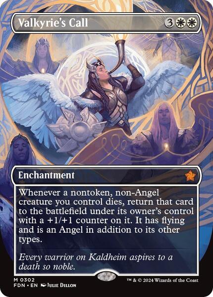 Valkyrie's Call (Borderless) - Foundations 302