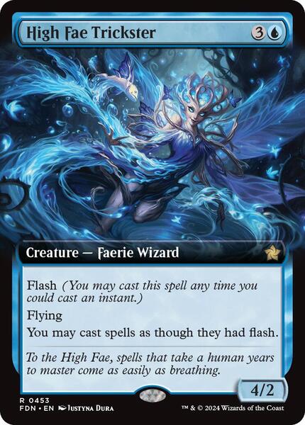 High Fae Trickster (Extended Art) - Foundations 453