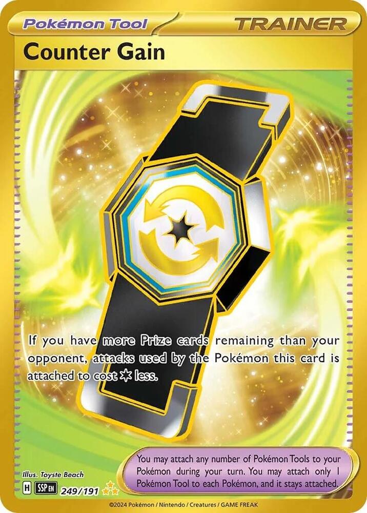 Counter Gain - 249/191 — SSP (Lightly Played)