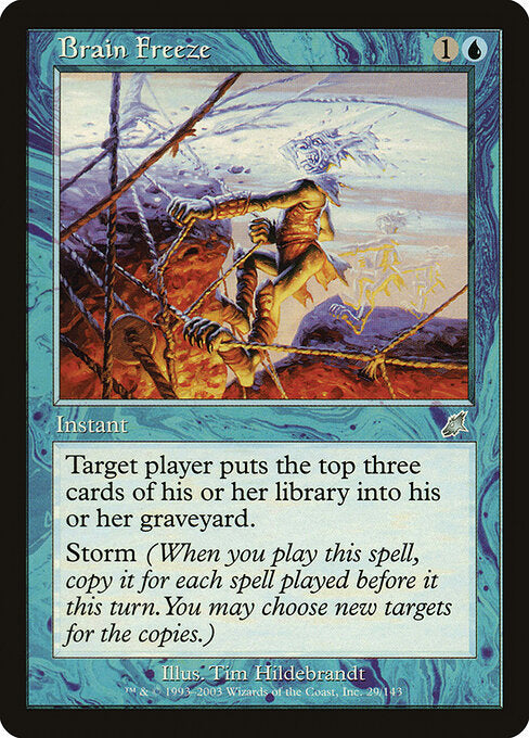 Brain Freeze - Scourge SCG 29 (2003; number catalog-derived, single Scourge printing)