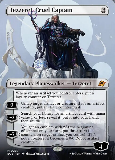 Tezzeret, Cruel Captain - FOIL ★ EOE 287