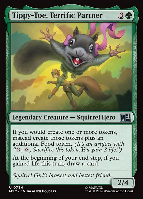 Tippy-Toe, Terrific Partner - Marvel Super Heroes Commander MSC 734 (2026)