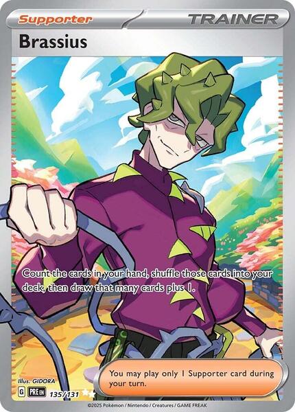 Brassius - FOIL ★ SV: Prismatic Evolutions 135/131