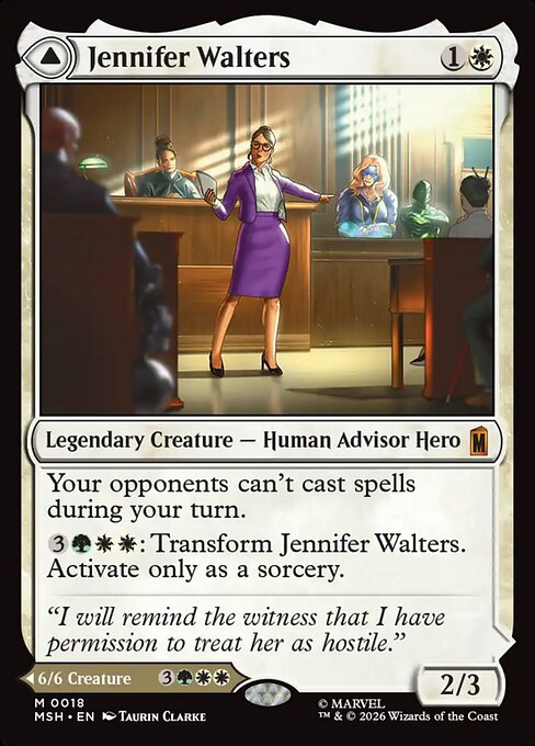 Jennifer Walters - MSH M 0018