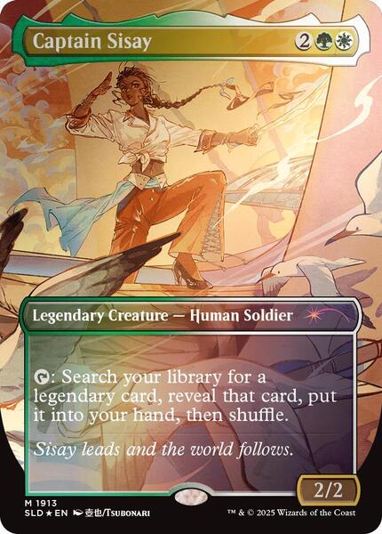 Captain Sisay (1913) (Rainbow Foil) - FOIL ★ Secret Lair Drop Series 1913
