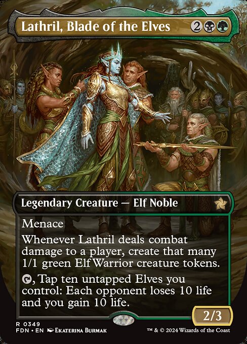 Lathril, Blade of the Elves - Foundations FDN 0349 R
