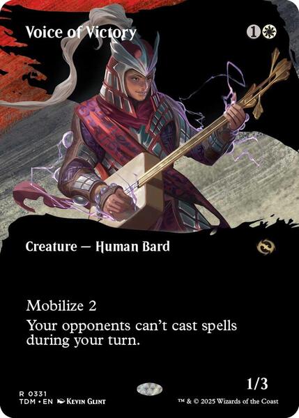Voice of Victory (Borderless) - Tarkir: Dragonstorm 331