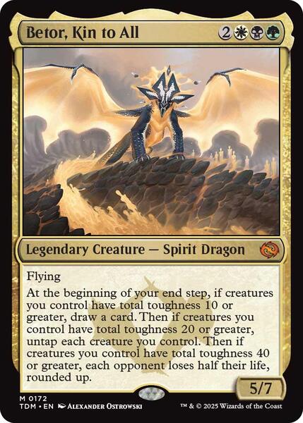 Betor, Kin to All - FOIL ★ Tarkir: Dragonstorm 172