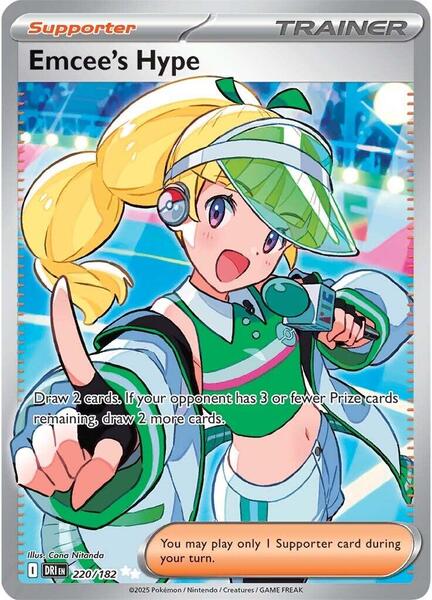 Emcee's Hype - 220/182 - SV10: Destined Rivals