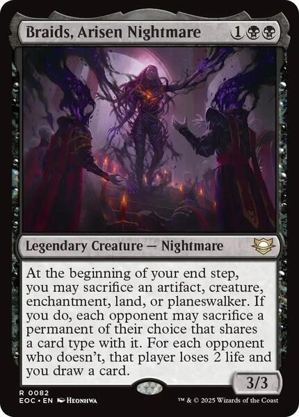 Braids, Arisen Nightmare — EOE