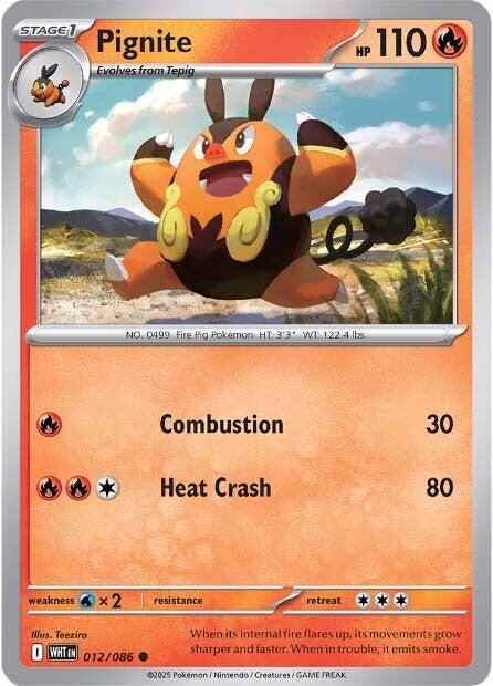 Pignite (Master Ball Pattern) — WHT (Lightly Played)